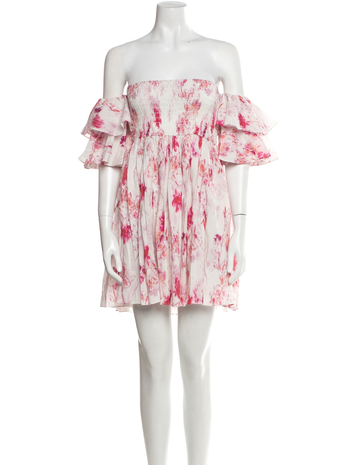MISA Los Angeles Printed Mini Dress